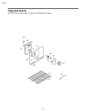 FREEZER PARTS . Diagram and Parts List for LTC22350WH  LG Refrigerator