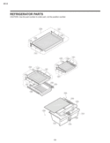 REFRIGERATOR PARTS . Diagram and Parts List for LTC22350WH  LG Refrigerator