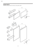DOOR PARTS Diagram and Parts List for LTC22350WH  LG Refrigerator