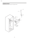 ICEMAKER PARTS Diagram and Parts List for LTC22350WH  LG Refrigerator