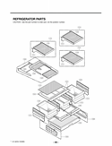 REFRIGERATOR PARTS Diagram and Parts List for LMX25981SB AWB5LGA LG Refrigerator