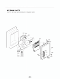 ICE BANK PARTS Diagram and Parts List for LMX25981SB AWB5LGA LG Refrigerator