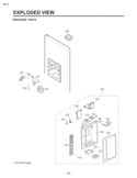 Part Location Diagram of MFC61910101 LG Lever,Dispenser