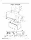 INSTALLATION PARTS Diagram and Parts List for LMV2015ST LMV2015ST/01 LG Microwave