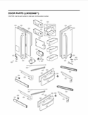 Part Location Diagram of ADD73076301 LG DISCONTINUED