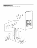 Part Location Diagram of MCR62686603 LG DECOR,DRAIN