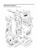 Part Location Diagram of CSP30021078 LG Control Board Assembly