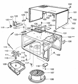 Part Location Diagram of 500367 LG Light cover