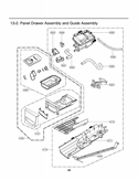 Part Location Diagram of AGL34227833 LG PANEL ASSEMBLY,DRAWER