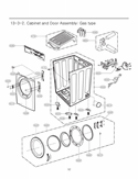 Part Location Diagram of ACQ72301004 LG COVER ASSEMBLY,CABINET