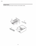 FREEZER PARTS Diagram and Parts List for LFC20760ST AST5LGY LG Refrigerator