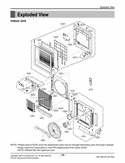 Exploded View Diagram and Parts List for Y3193 ANCAEUS LG Air Conditioner