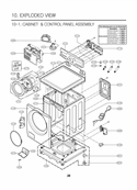 Part Location Diagram of EAD39334738 LG HARNESS,MULTI
