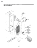 FREEZER COMPARTMENT Diagram and Parts List for LSC27914SB AWBCNA1 LG Refrigerator