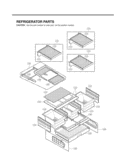 REFRIGERATOR PARTS Diagram and Parts List for LFX21976ST LFX21976ST /01 LG Refrigerator