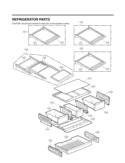 REFRIGERATOR PARTS Diagram and Parts List for LFX25978ST ASTCNA1 LG Refrigerator