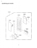 Part Location Diagram of ACM72979206 LG CONTROLLER ASSEMBLY,KEYP