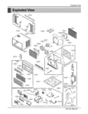 Part Location Diagram of AEB74086001 LG GRILLE ASSEMBLY FRONT