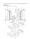 DOOR PARTS Diagram and Parts List for LMX25984SB AWBCNA2 LG Refrigerator