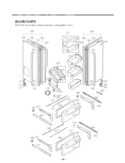 DOOR PARTS Diagram and Parts List for LMX25984SW ASWCNA2 LG Refrigerator