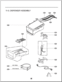 Part Location Diagram of AGL73137001 LG PANEL ASSEMBLY,DRAWER