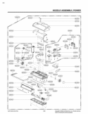 NOZZLE ASSEMBLY Diagram and Parts List for LCV900B ABLELGA LG Canister Vacuum
