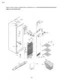 FREEZER COMPARTMENT Diagram and Parts List for LSC27914ST ASTCNA2 LG Refrigerator