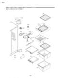 REFRIGERATOR COMPARTMENT Diagram and Parts List for LSC27914ST ASTCNA2 LG Refrigerator