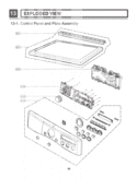 Part Location Diagram of AGL32761646 LG PANEL ASSEMBLY,CONTROL
