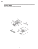 FREEZER PARTS Diagram and Parts List for LFC23760ST AST4LGA LG Refrigerator