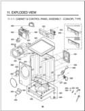 Part Location Diagram of EBR64458001 LG PCB ASSEMBLY,MAIN