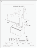 INSTALLATION PARTS USE & CARE Diagram and Parts List for LMH2016ST CSBELGA LG Microwave