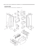 Part Location Diagram of ADD72935925 LG DOOR FOAM ASSEMBLY,REFRI