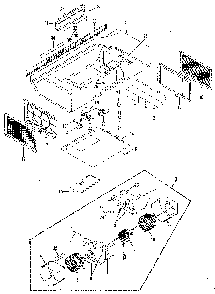 Part Location Diagram of 97007499 Maytag Range hood light switch