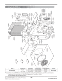 Exploded View Diagram and Parts List for 280034 AWGBEUS LG Air Conditioner