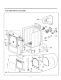 Part Location Diagram of ADC72922712 LG DOOR ASSEMBLY