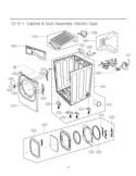 Part Location Diagram of ABJ34559269 LG CABINET ASSEMBLY