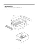 FREEZER PARTS Diagram and Parts List for LFX25974SB AWBCNA0 LG Refrigerator