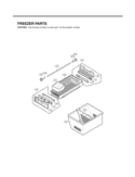 FREEZER PARTS Diagram and Parts List for LFX25976SB AWBCNA0 LG Refrigerator