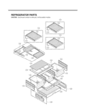 Part Location Diagram of AHT36706713 LG Shelf Assembly,Refrigerator