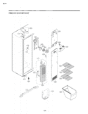 FREEZER COMPARTMENT Diagram and Parts List for LSC23924ST ASTCNA1 LG Refrigerator