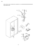 ICE &WATER PARTS Diagram and Parts List for LSC23924ST ASTCNA1 LG Refrigerator