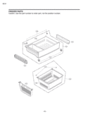Part Location Diagram of MEA62651201 LG GUIDE,DRAWER