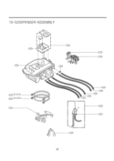 Part Location Diagram of 4924ER1006B LG Dispenser