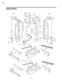 DOOR PARTS Diagram and Parts List for LMX25988SW LMX25988SW /00 LG Refrigerator