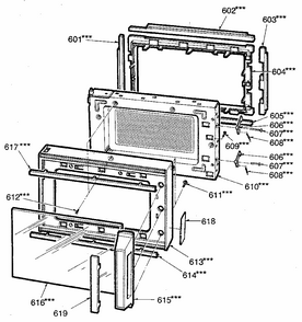 Part Location Diagram of 500569 LG Latch pin