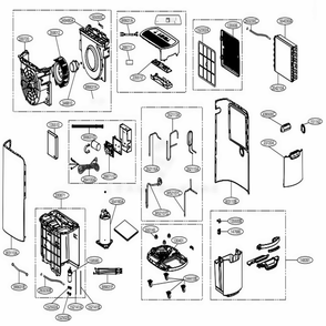 Part Location Diagram of MCK69284401 LG COVER,DISPLAY
