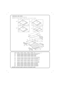 Refrigerator Diagram and Parts List for GC-L288GSXM ANSCSE1 LG Refrigerator