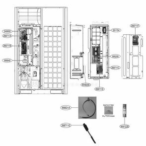 Part Location Diagram of ABQ75748015 LG CASE ASSEMBLY,CONTROL BOX