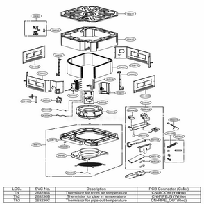 Part Location Diagram of ABJ32881606 LG CABINET ASSEMBLY,INDOOR